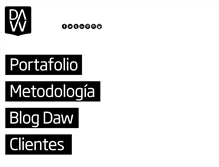 Tablet Screenshot of daw.cl