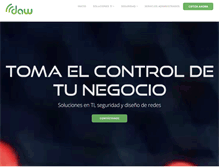 Tablet Screenshot of daw.com.mx
